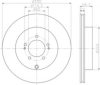 HELLA PAGID 8DD 355 116-881 Brake Disc